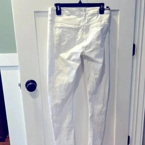 Citizens of Humanity Women's Arielle Mid Rise Slim Fit Jeans Size 28 White - Picture 7 of 8